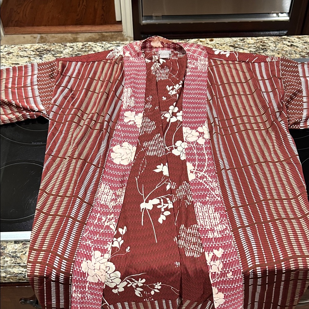 Red Floral tunic